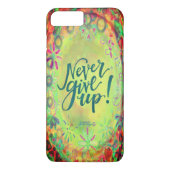 "Nooit opgeven" Geïnspireerde Case-Mate iPhone Case (Achterkant)