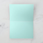 "Nooit opgeven" Geïnspireerde Kaart (Binnen)