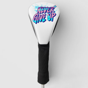 NOOIT OPGEVEN  GOLFHEADCOVER