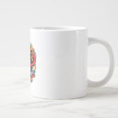 Nooit opgeven grote koffiekop (Rechts)