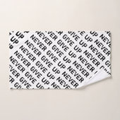 Nooit opgeven handdoek (Handdoek)