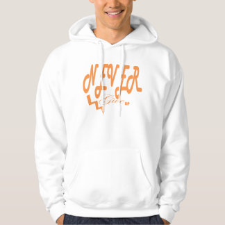 Nooit opgeven hoodie
