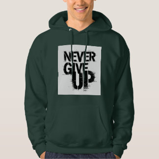 Nooit opgeven hoodie