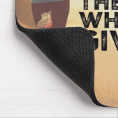 Nooit opgeven - Inspirerend over werken Muismat (Hoek)