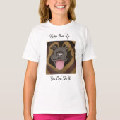 Nooit opgeven. Je kunt het doen! T-shirt (Voorkant)