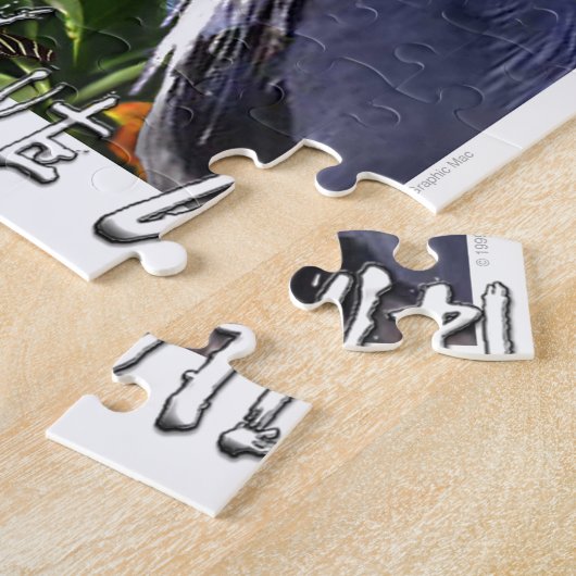 Nooit opgeven! legpuzzel (Zijkant)