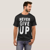 Nooit opgeven , Mohammed Salah , champions league T-shirt (Voorkant volledig)