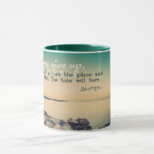 Nooit opgeven mok (Midden)