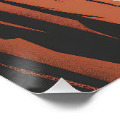 Nooit opgeven motivatie perfect poster (Hoek)