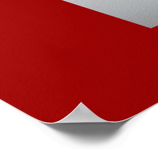 Nooit opgeven, nooit opgeven.... poster (Hoek)