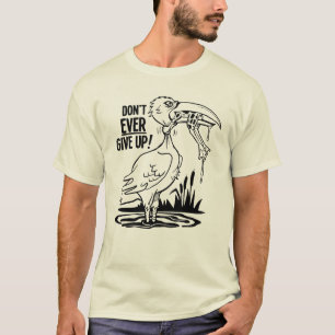 Nooit Opgeven Pelikaan en Kikker T-shirt