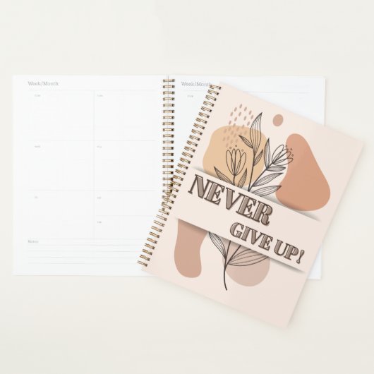 Nooit opgeven! Planner (Display)