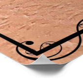 "Nooit opgeven" Positief Poster voor wandkunst (Hoek)