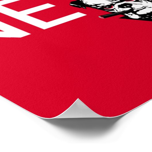 Nooit opgeven! poster (Hoek)