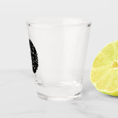 nooit opgeven shot glas (Rechts)