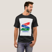 Nooit opgeven t-shirt (Voorkant volledig)
