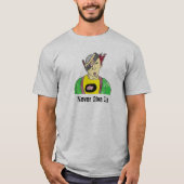 Nooit opgeven t-shirt (Voorkant)