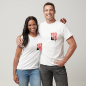Nooit opgeven t-shirt (Unisex)