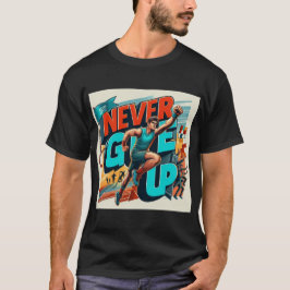 Nooit opgeven t-shirt