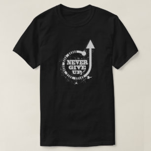 Nooit opgeven t-shirt