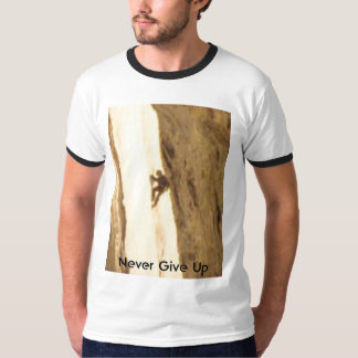 Nooit opgeven t-shirt
