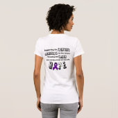 Nooit opgeven t-shirt (Achterkant volledig)