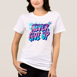 NOOIT OPGEVEN  Tri-Blend SHIRT