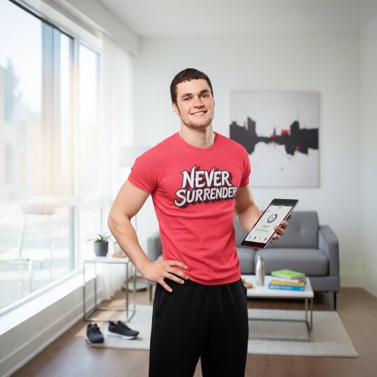 Nooit Opgeven Tri-Blend Shirt