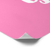  Nooit opgeven van liefde Poster (Hoek)