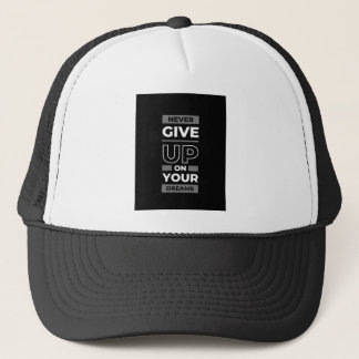 Nooit Opgeven Voor Je Dromen Motivatie Truckerhoed Trucker Pet