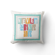 Nooit opgeven:woordvoerder inspireren