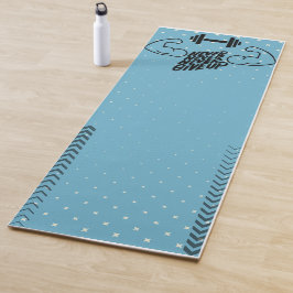 Nooit Opgeven Workout en Training Yogamat