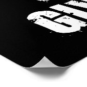 Nooit opgeven - Workout Motivatie Poster (Hoek)