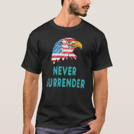 Nooit overgeven t-shirt