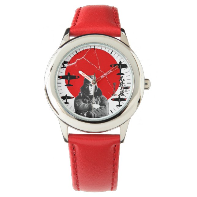 NOOIT OVERLEVERENDE WRISTWATCH HORLOGE (Voorkant)