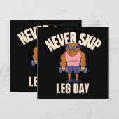 Nooit overslaan been dag (Voorkant / Achterkant)