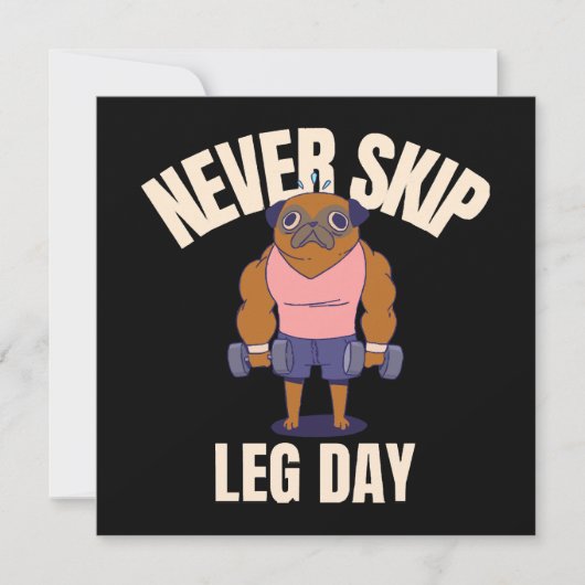 Nooit overslaan been dag (Voorkant)