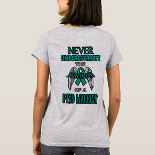 Nooit...PTSD Warrior T-shirt