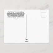 Nooit rechter door beroep Bijen Briefkaart (Achterkant)