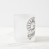 Nooit roken alleen matglas koffiemok (Center)