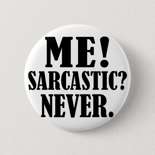 nooit ronde button 5,7 cm (Voorkant)