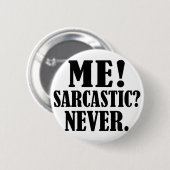 nooit ronde button 5,7 cm (Voorkant /achterkant)