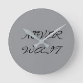 NOOIT RONDE KLOK (Voorkant)