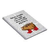 Nooit rusten met varkens notitieboek (Rechterzijde)