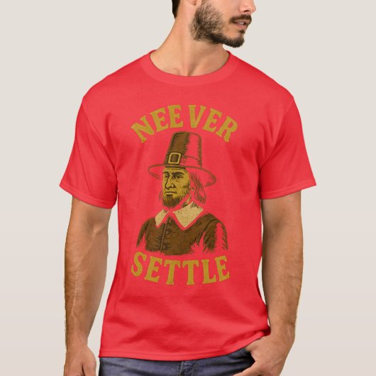 NOOIT SETTLE T-SHIRT (Voorkant)