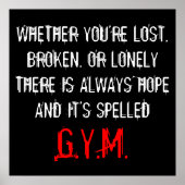 NOOIT SNEL AFDRUKKEN POSTER (Voorkant)