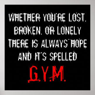 NOOIT SNEL AFDRUKKEN POSTER