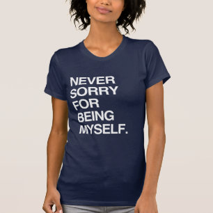 NOOIT SPijt DAT IK MEZELF BEN T-shirt