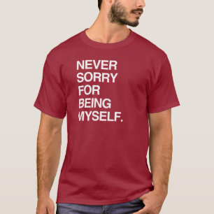 NOOIT SPijt DAT IK MEZELF BEN T-shirt