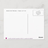 Nooit stoppen met bidden briefkaart (Achterkant)